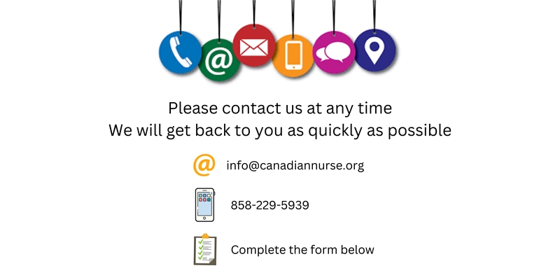 Canadian Nurse Contact Us